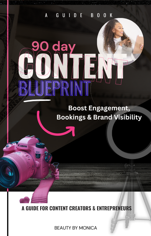 90 day content calender blue print